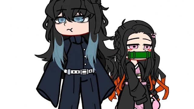 muichiro and nezuko got trap into a demon art!? || demon slayer || gacha fluff || muinezu fluff ||✨ смотреть онлайн