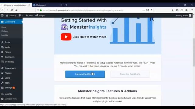 How to install MonsterInsights Pro plugin in wordpress 2019 смотреть онлайн