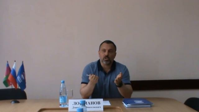 Интервью Дмитрия Лоцманова в Ейске смотреть онлайн