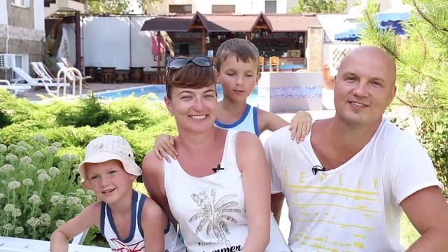 Видеоотзыв для пансионата Лига Клуб. Семья Лиденёвых. смотреть онлайн