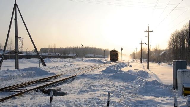 ГЖД ЧМЭ3-3388, станция Пемба смотреть онлайн