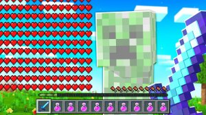 Майнкрафт, но ХП Умножается с КАЖДЫМ ВЗРЫВОМ КРИПЕРА!