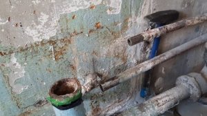 Установка шаровых кранов на муфта гебо