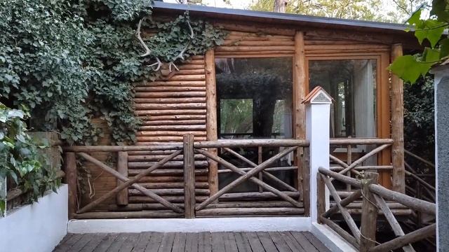 Ресторан украинской кухни "У тёщи" в Гаспре и вид из номера в гост. "Ай Тодор". Крым смотреть онлайн