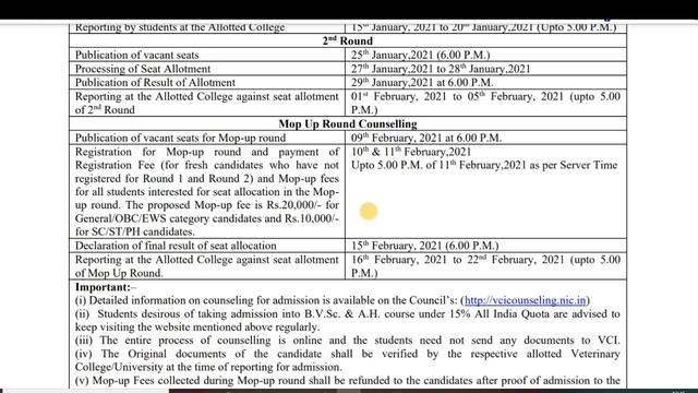 All India Veterinary Counselling 2020 | VCI Counselling 2020 Dates | aipvt counselling 2020 schedul смотреть онлайн