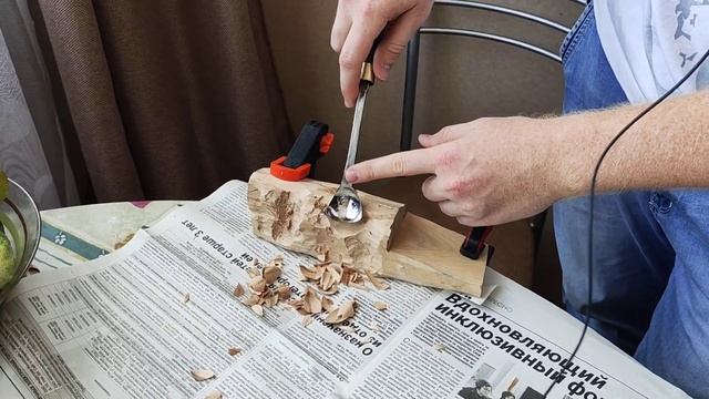 Клюкарза для резьбы по дереву от Александра Панова. Обзор и тест смотреть онлайн