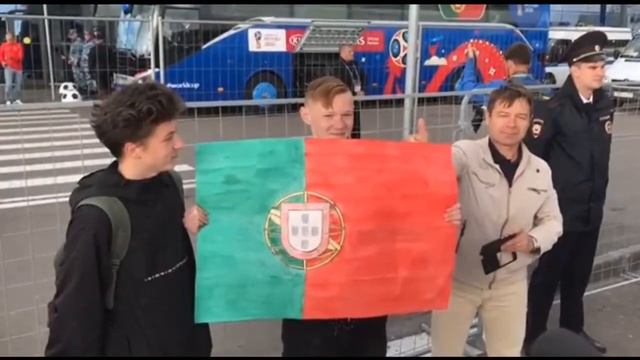 ЧМ-2018.СБОРНАЯ ПОРТУГАЛИИ ПРИЛЕТЕЛИ В РОССИЮ 09.2018 смотреть онлайн