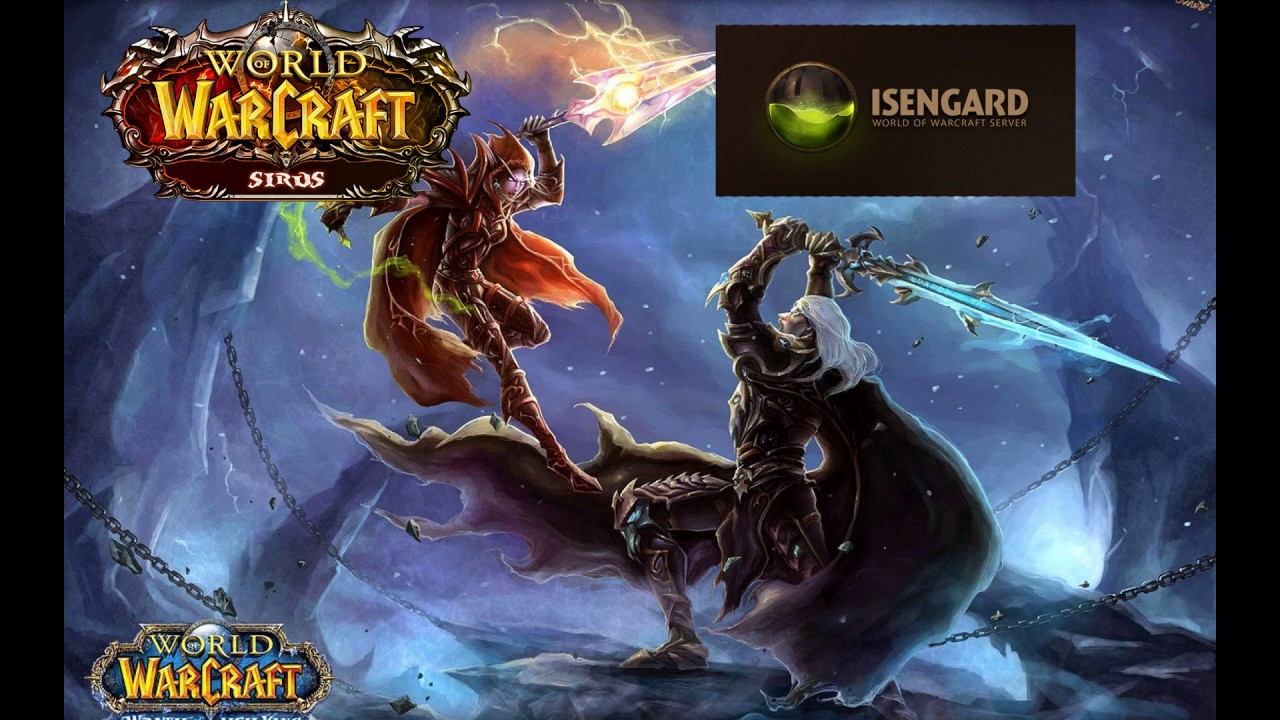 Сравнение серверов WoW Sirus и WoW Isengard.Быстрый старт