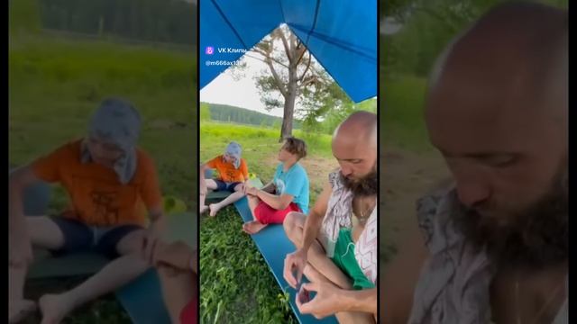 Третьи сутки в лагере Наследие - Курминский залив река Ангара смотреть онлайн