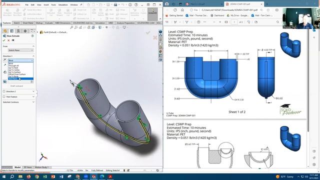 Supp 3DMM CSWP 001 HELP VIDEO - CSWP SolidWorks смотреть онлайн