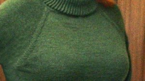 Нагрудная выточка при круговом вязании изделия сверху вниз. Расчет.