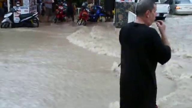 Паттайя. Джомтьен. После дождя. Октябрь-2008. смотреть онлайн