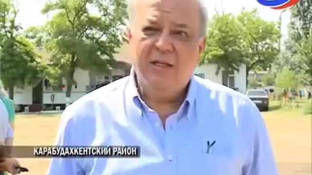 Детский лагерь «Каспий» посетили Анатолий Карибов и Шахабас Шахов смотреть онлайн