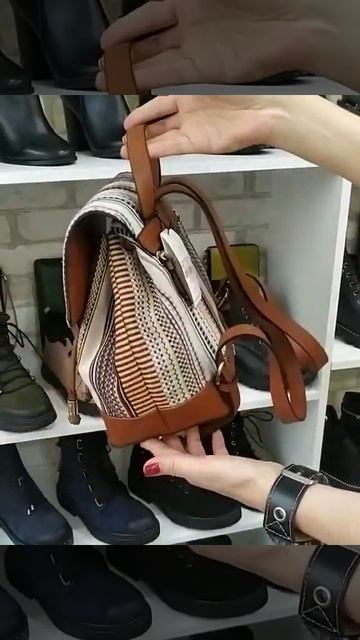Рюкзак. Текстиль, экокожа. смотреть онлайн