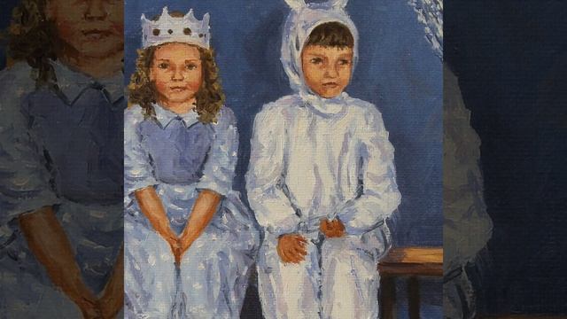 Картина авторская "Новогодний утренник, Нижний Новгород". Художник - Произвольный автор . Холст на смотреть онлайн