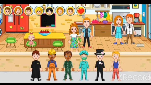 Играем в my town world)😄 смотреть онлайн