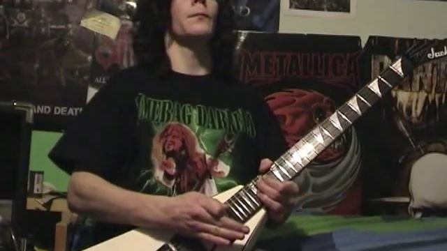 In Memory Of Dimebag Darrell Lance Abbott Hollow PanterA guitar cover смотреть онлайн