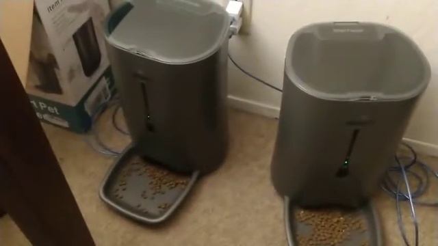 WOPET V36 automatic pet feeder set up steps review смотреть онлайн