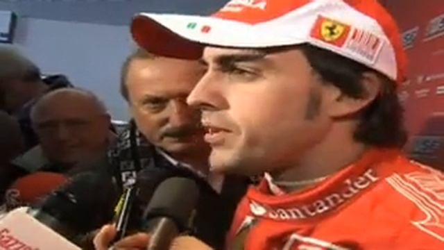 FERNANDO ALONSO FERRARI F10 смотреть онлайн