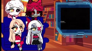 Реакция Отель Хазбин на Дронов-Убийц//3/4 часть//Hazbin Hotel reaction to Murder-Drones//3/4 part