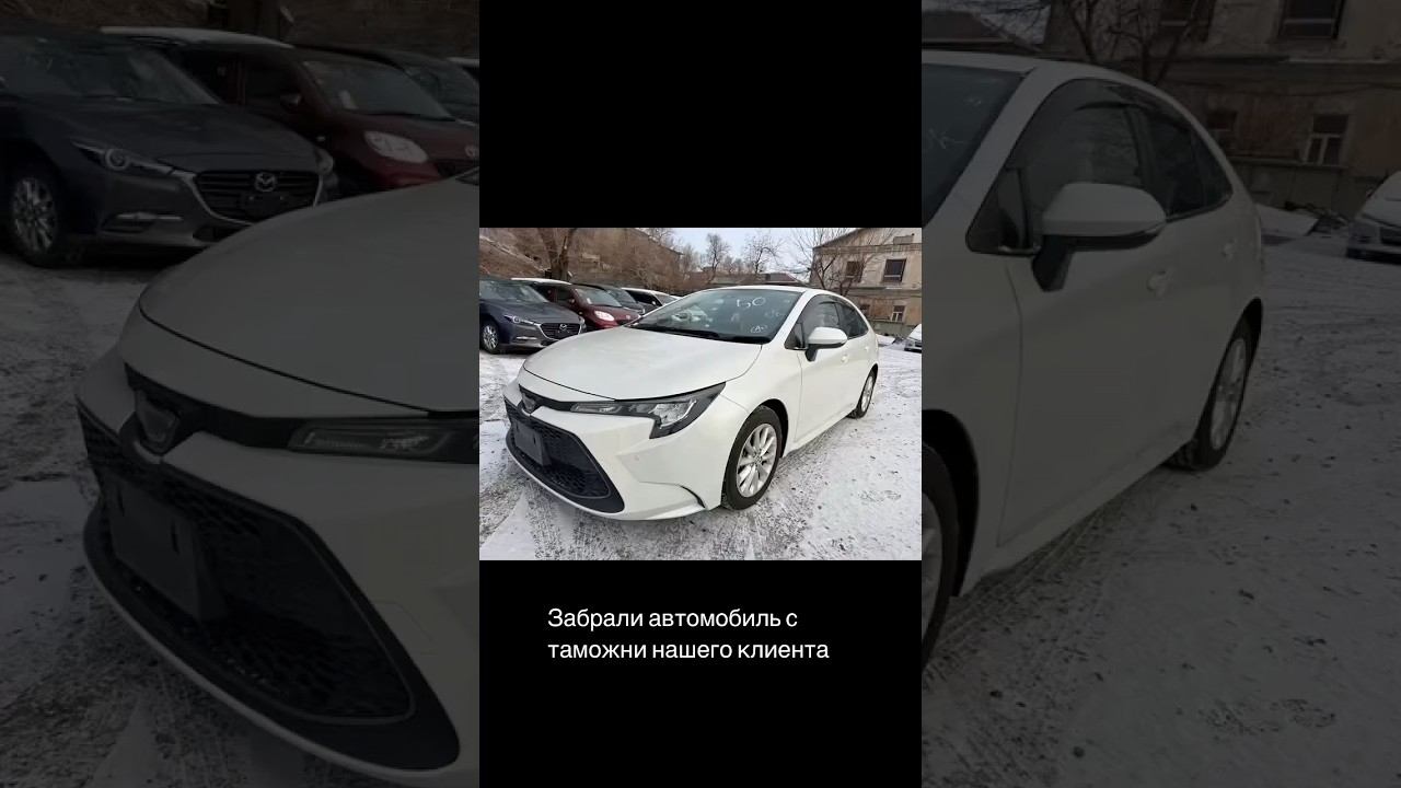 Забрали с таможни новую toyota corolla смотреть онлайн