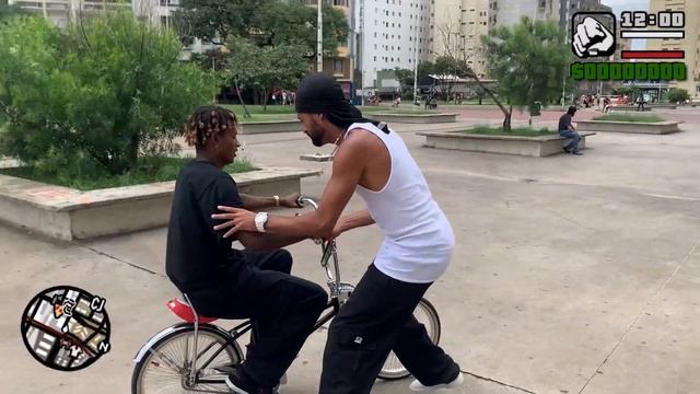 GTA San Andreas REAL LIFE ! CB GANG