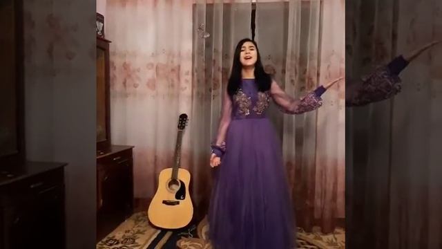Назарова Ригина 15 лет, песня "Узбекистоним" смотреть онлайн