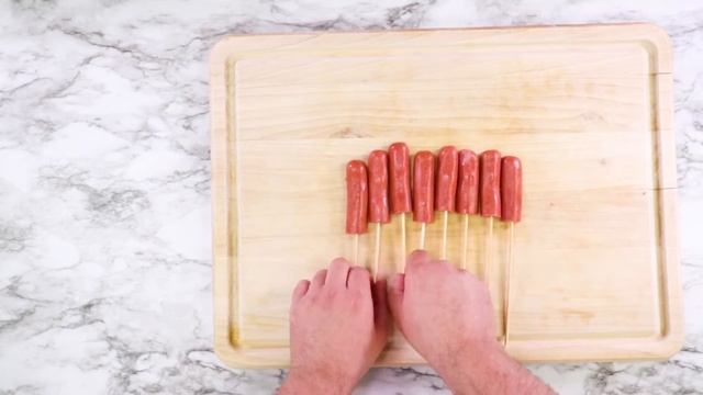 Waffle Corn Dogs: Cooking with Cass by Midamar Halal смотреть онлайн