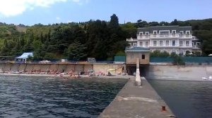 Пляж санатория Карасан. пгт. Партенит