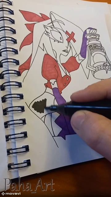 Hazbin Hotel, Veggie #рисование #скетч #sketch #hazbinhotel #art #trending смотреть онлайн