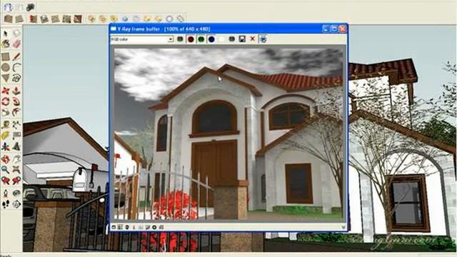 Tutorial Rendering Vray Sketchup - 08. exlight HDRI (Part 2) смотреть онлайн