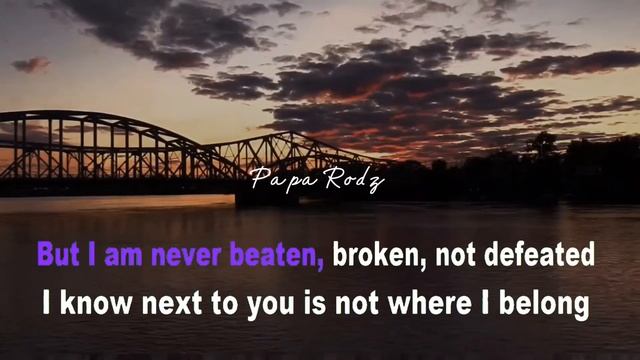 HUSH HUSH REMIX (I WILL SURVIVE) | PUSSYCAT DOLLS | KARAOKE VERSION