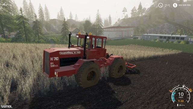 Farming Simulator 2019 mods Kirovec K-710 смотреть онлайн