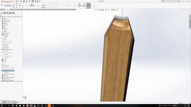 solidworks интересная деталь. смотреть онлайн