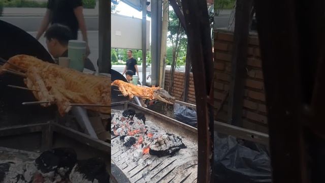 💥Крокодил на гриле 🐊 Нячанг Вьетнам 💥Grill Garden  #вьетнам #нячанг2024 #food #travel