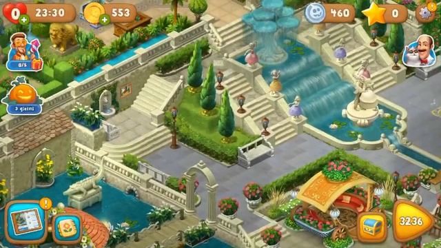 Gardenscapes Halloween смотреть онлайн