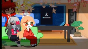 Hazbin Hotel react to radioapple реакция Отеля Хазбин на Аластор/Люцифер