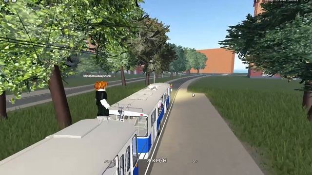 Driving the ZiU-9 EMU on line 16! смотреть онлайн