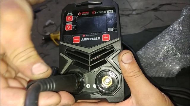 UNBOXING Mini Maquina de Solda Digital Inversora Visor Lcd 180a Mma Tig Lift MERCADO LIVRE смотреть онлайн