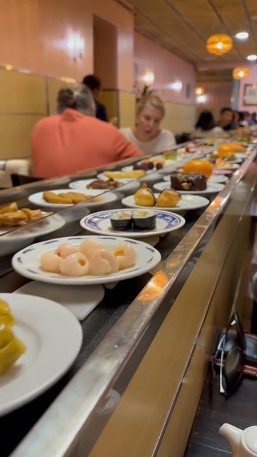 Китайский ресторан Барселона. С Лентой еды!) вкусно красиво, не дорого смотреть онлайн