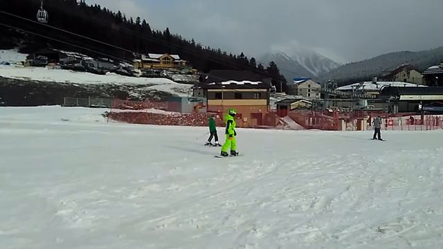 27.03.2017 Горнолыжный курорт Архыз. Романтик 8 смотреть онлайн