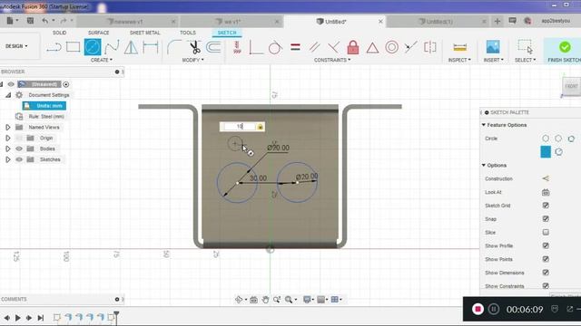 Sheet Metal bend fold unfold in Autodesk Fusion 360 complete Tutorial by ahuja technical hant смотреть онлайн