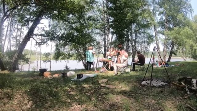 Отдых на природе,рыбалка,шашлыки смотреть онлайн