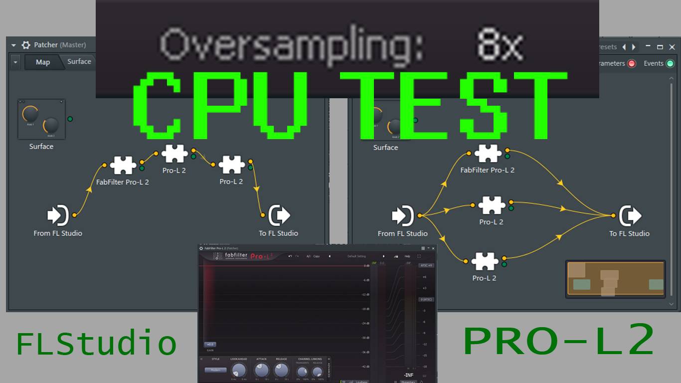 FL Studio распределение нагрузки на многоядерный процессор эксперимент смотреть онлайн