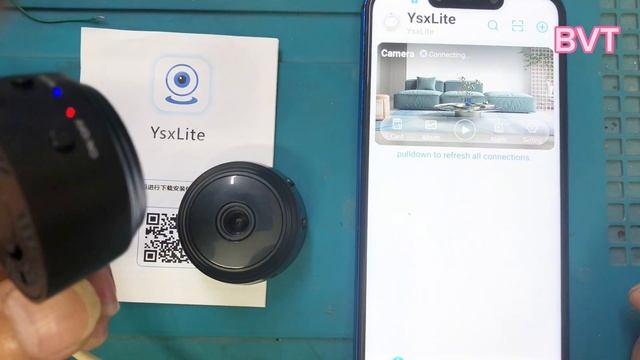 Cài đặt Camera Mini A9, App: YsxLite