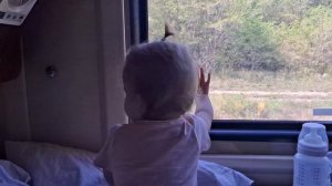 В поезде с маленьким ребёнком 1.5 суток🤪 На море с ребёнком💞Поезд Брянск-Анапа🚆