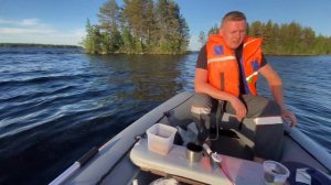 Выгозеро . Карелия На Луде 2024 Выбрались с другом на рыбалку