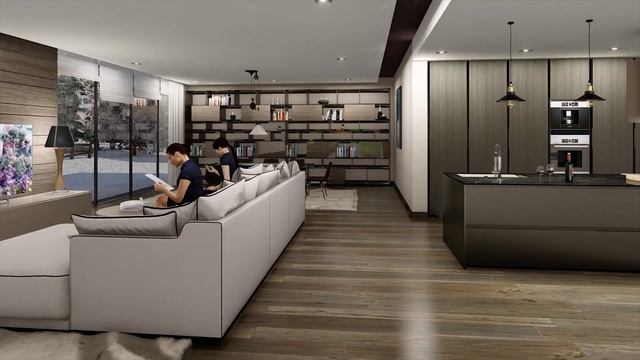 LUMION 10 - 4K - KITCHEN ENVIRONMENTAL COMPOSITION смотреть онлайн