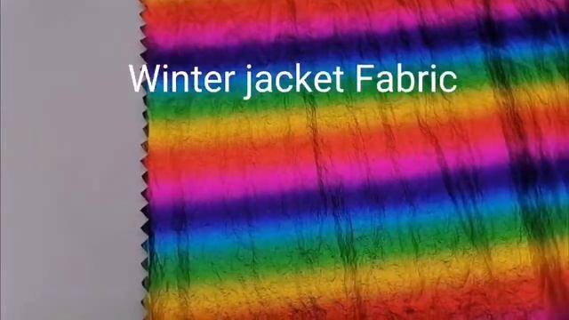 Foiled 70DX70D 100 Nylon Fabric 49gsm For Winter Jacket смотреть онлайн