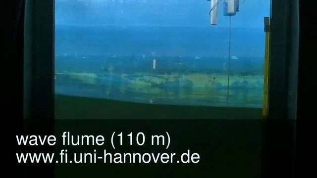 Wave Flume (110m) - Franzius-Institute Hannover смотреть онлайн
